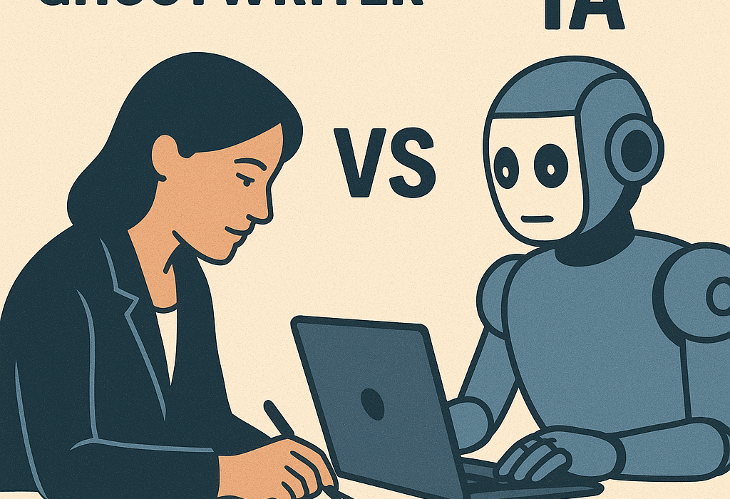 ghostwriting x inteligência artificial