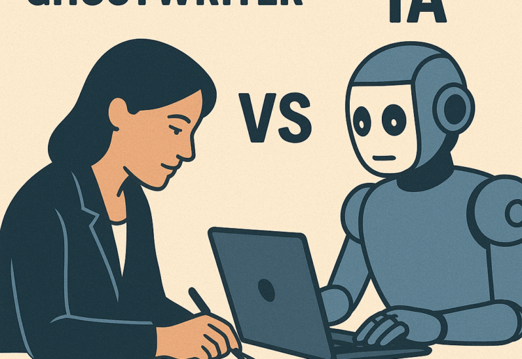 ghostwriting x inteligência artificial