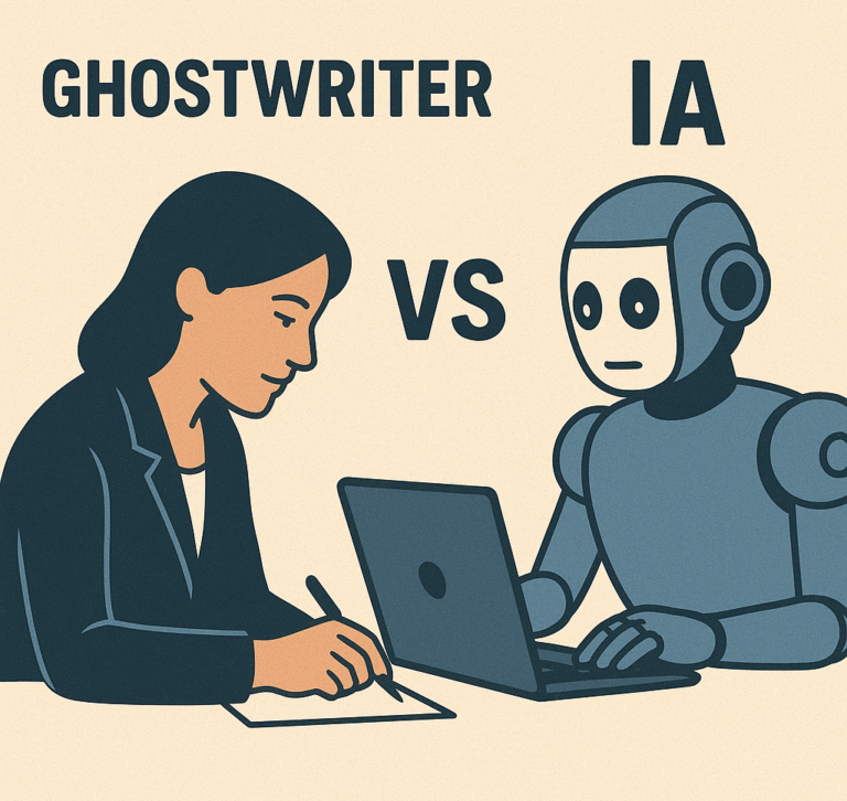 ghostwriting x inteligência artificial